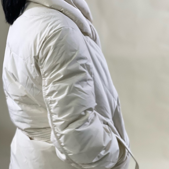 New Puff Down Quilted Tan color Streetwear Fashion women Autumn Winter Coat - Picture 15 of 16